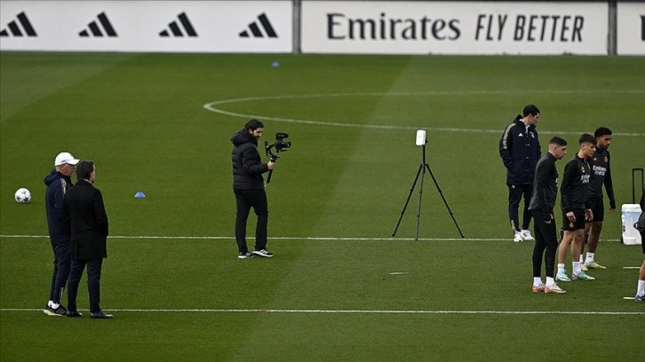 A Milli Takım Teknik Direktörü Montella, Real Madrid antrenmanında Arda Güler'i izledi