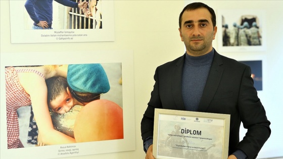 AA muhabirinin Karabağ savaşıyla ilgili fotoğrafı Azerbaycan'da ödül aldı