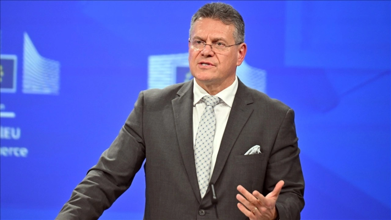 AB Komisyonu Üyesi Sefcovic: Çin'in etkileyici yükselişi Avrupa ekonomisi pahasına olmamalıdır