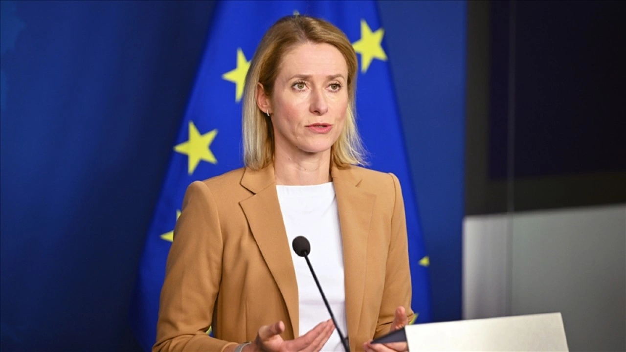 AB Yüksek Temsilcisi Kallas'tan Rusya'nın Moldova'da yürüttüğü iddia edilen dron faal