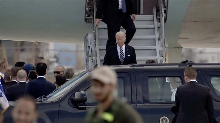 ABD Başkanı Joe Biden İsrail’de