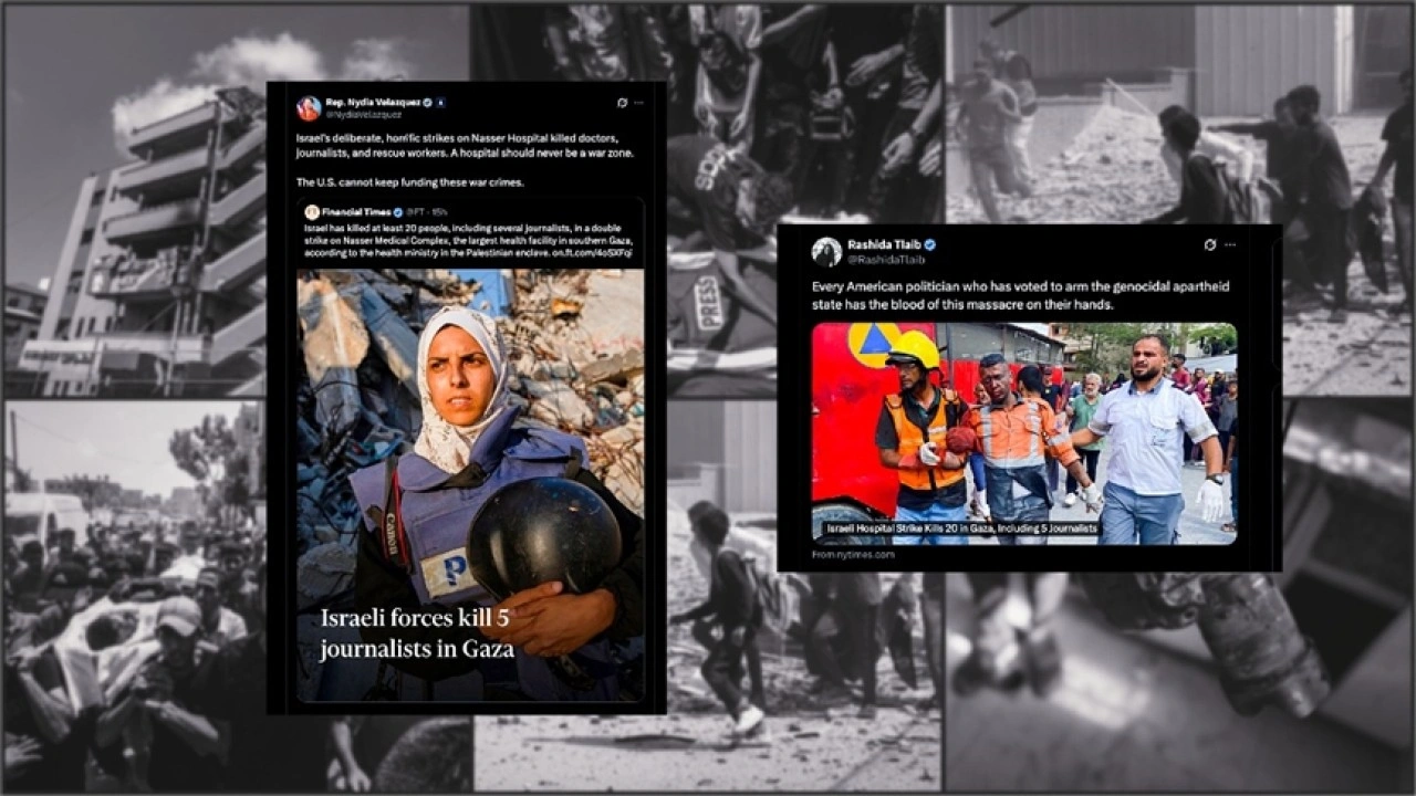 ABD'de Kongre üyeleri, İsrail'in Gazze'deki Nasır Hastanesine saldırılarına tepki gös
