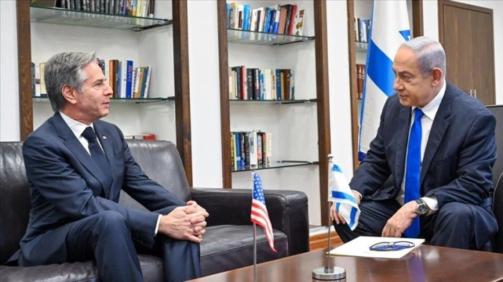 ABD Dışişleri Bakanı Blinken, ateşkes ve esir takası müzakerelerini görüşmek için İsrail'de