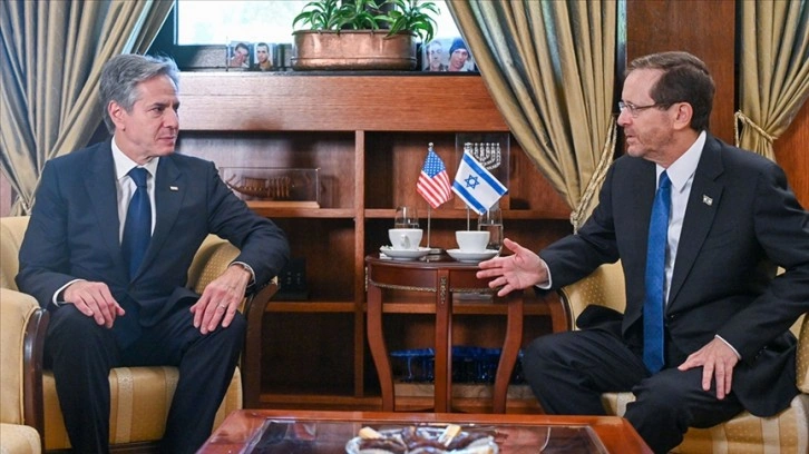 ABD Dışişleri Bakanı Blinken İsrail Cumhurbaşkanı Herzog ile görüştü