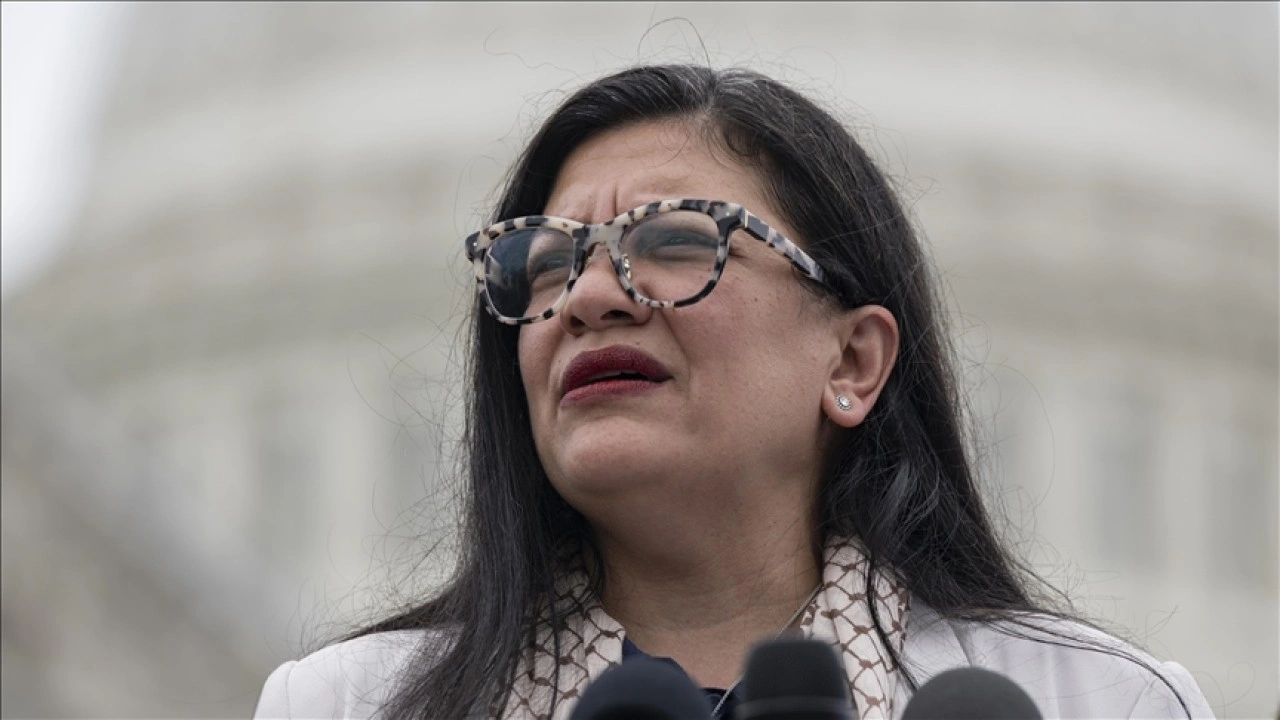 ABD Kongre üyesi Tlaib'den, İsrail'in Gazze'deki insani yardım ablukasına tepki