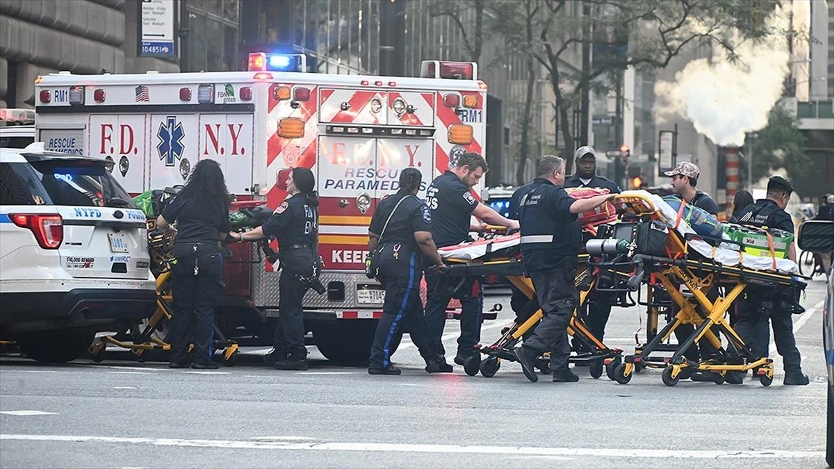 ABD'nin New York kentindeki silahlı saldırıda 5 kişi vuruldu