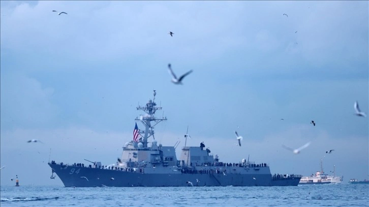 ABD savaş gemisi USS Nitze, İstanbul'da