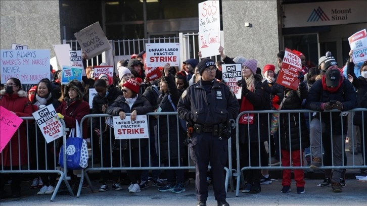 ABD'de 2000'den bu yana en fazla grev geçen yıl yapıldı