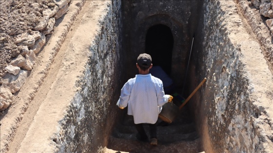 Adıyaman'daki Tharsa Antik Kenti'nde kazı ve temizlik çalışmaları başladı