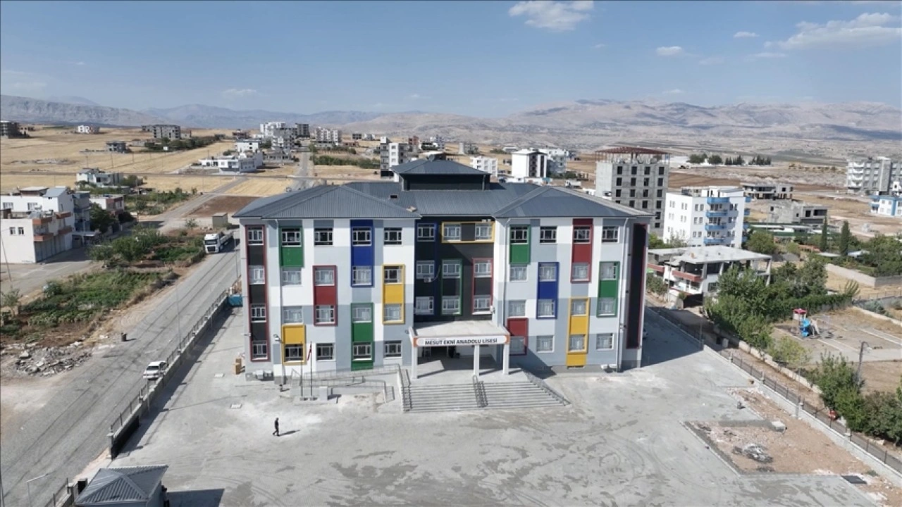 Adıyaman deprem öncesine göre 410 derslik fazlasıyla eğitime başlıyor