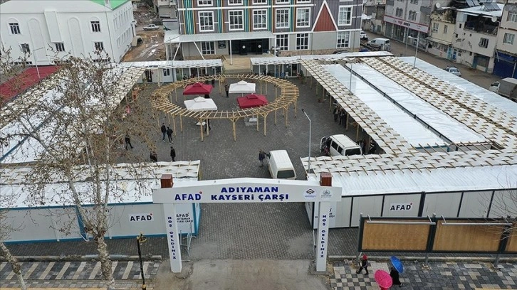 Adıyaman'da kurulacak bin konteyner dükkanla ticari hayat canlanacak