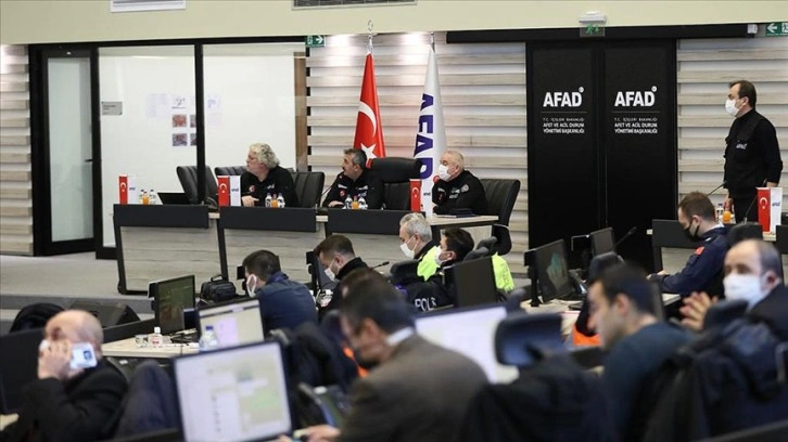 AFAD Acil Durum Yönetim Merkezi kar yağışları üzerine faaliyete geçti