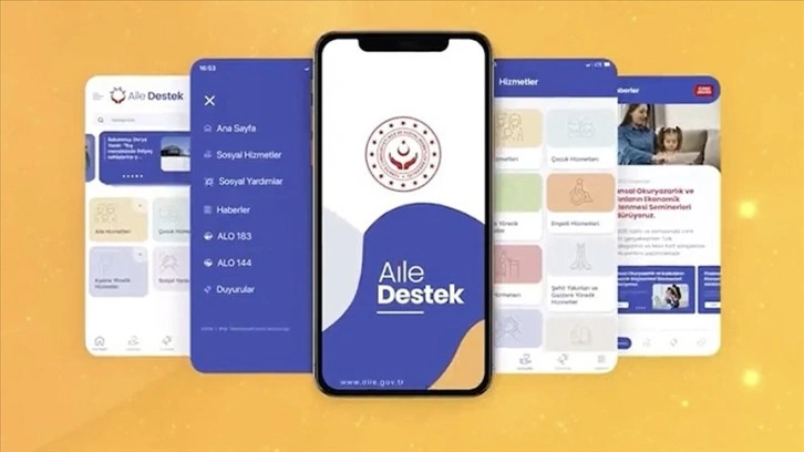 'Aile Destek' mobil uygulamasını 6 ayda 38 bin kişi kullandı