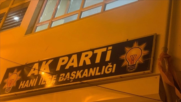 AK Parti Hani İlçe Başkanlığına molotofkokteyli ile saldırıya ağırlaştırılmış müebbet istemi