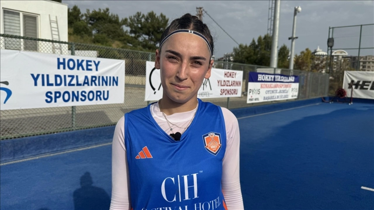 Alanya Yıldızları Hokey Takımı oyuncusu Nur, Süper Lig'de şampiyonluğa inanıyor