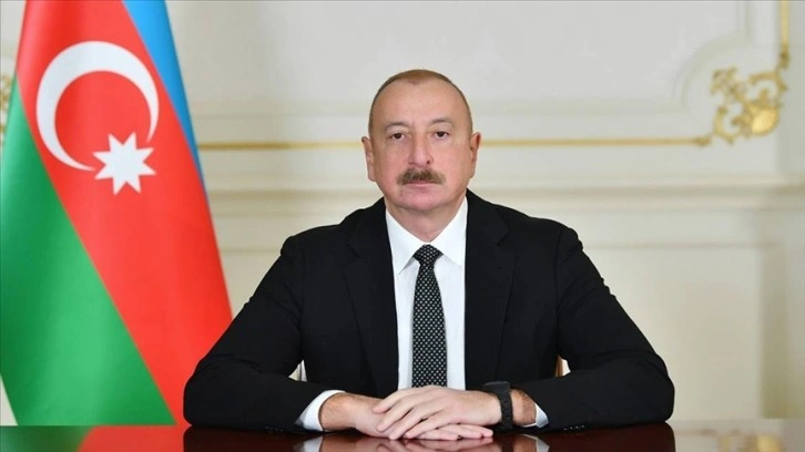 Aliyev, 6 Şubat depremlerinin 1. yılı dolayısıyla Erdoğan'a mesaj gönderdi