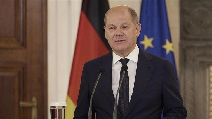 Almanya Başbakanı Scholz Ukrayna'ya olan desteğini yineledi