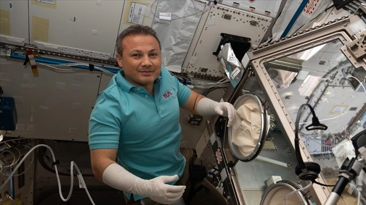 Alper Gezeravcı, Uluslararası Uzay İstasyonu'ndaki son deneyini yaptı