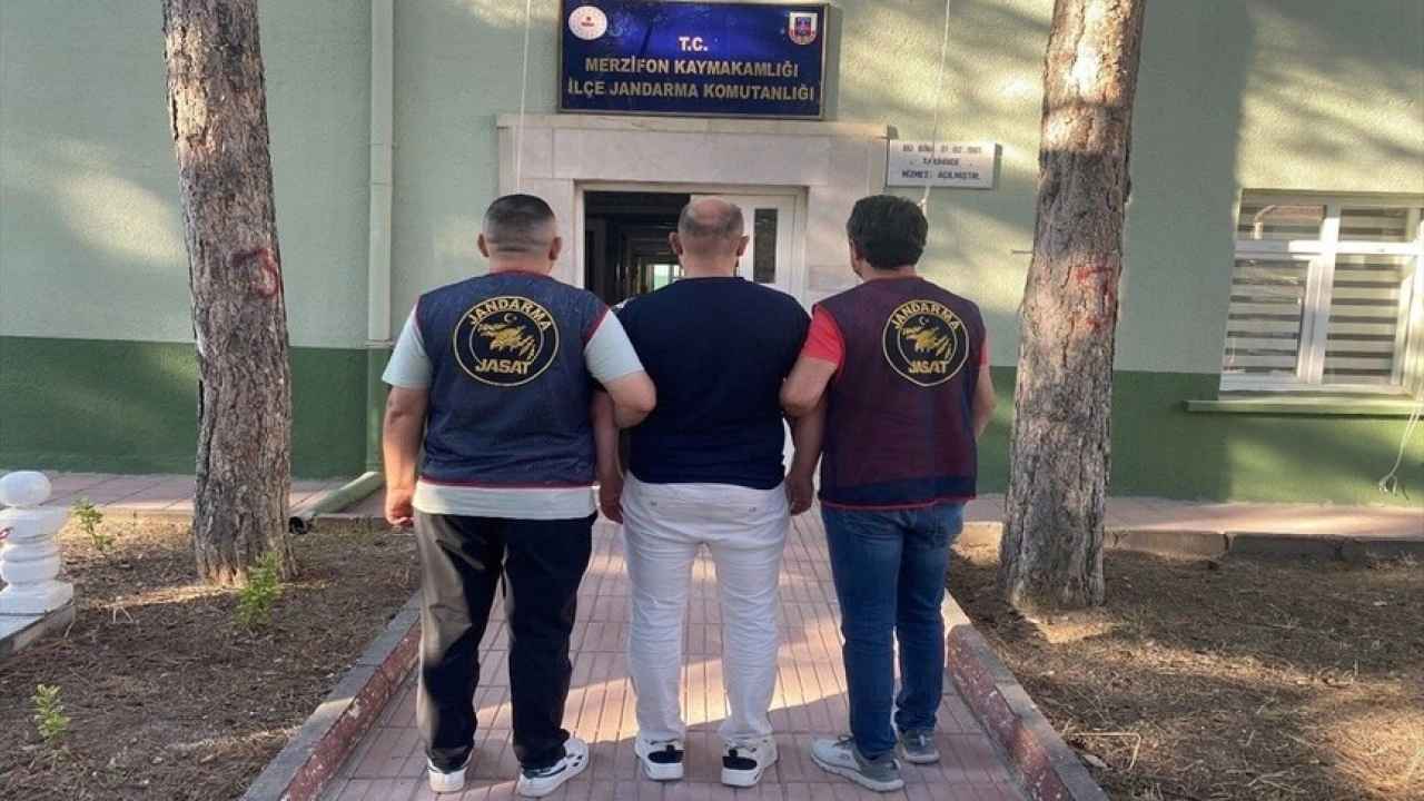 Amasya'da Interpol tarafından kırmızı b&uuml;ltenle aranan zanlı yakalandı