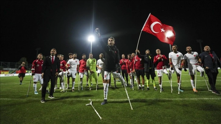 Ampute Futbol Milli Takımı 2022 Dünya Kupası'nda çeyrek finale yükseldi