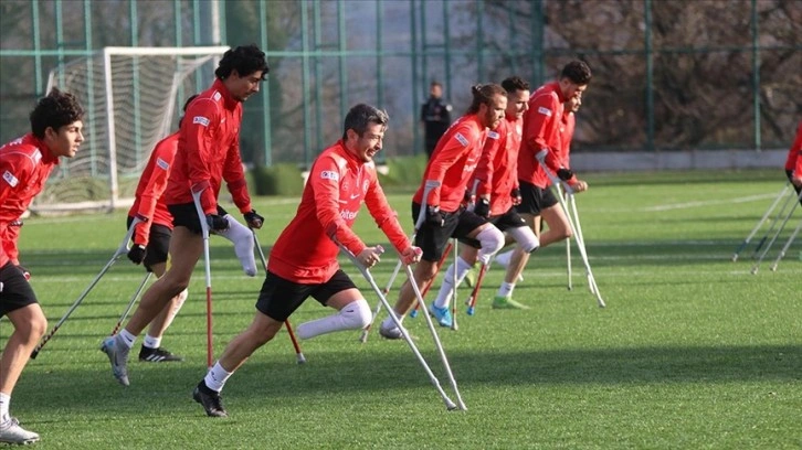 Ampute Futbol Milli Takımı üst üste üçüncü Avrupa şampiyonluğu hedefine odaklandı