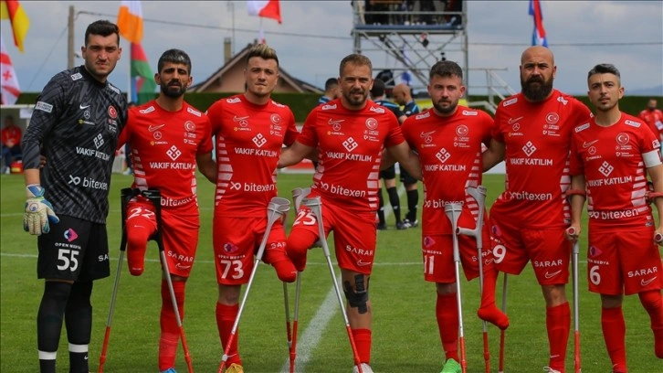 Ampute Milli Futbol Takımı, İrlanda'yı yendi