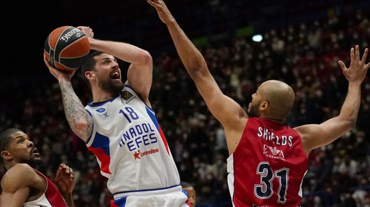 Anadolu Efes, THY Avrupa Ligi'nde AX Armani Exchange Milan'ı konuk edecek