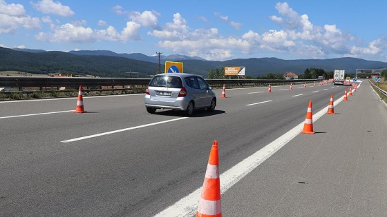 Anadolu Otoyolu'nda şerit daraltmasına gidilecek