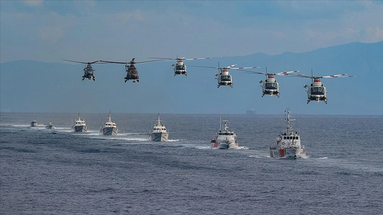 Anadolu Yıldızı 2025 Müşterek Arama Kurtarma Tatbikatı'nın Ege Denizi'ndeki kısmı başladı