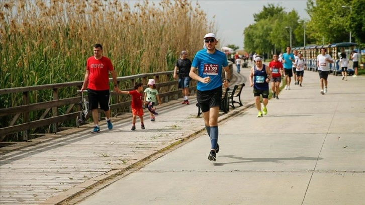Ankara Yarı Maratonu, Mogan Gölü Park Alanı'nda koşuldu