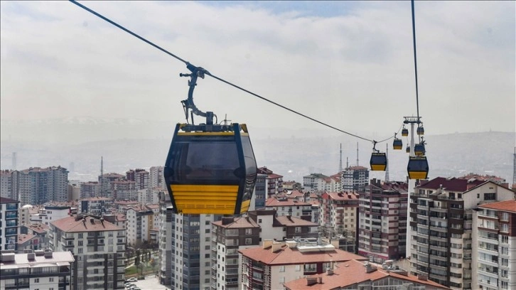 Ankara'da 2 yıldır kapalı olan teleferik seferlere başlıyor