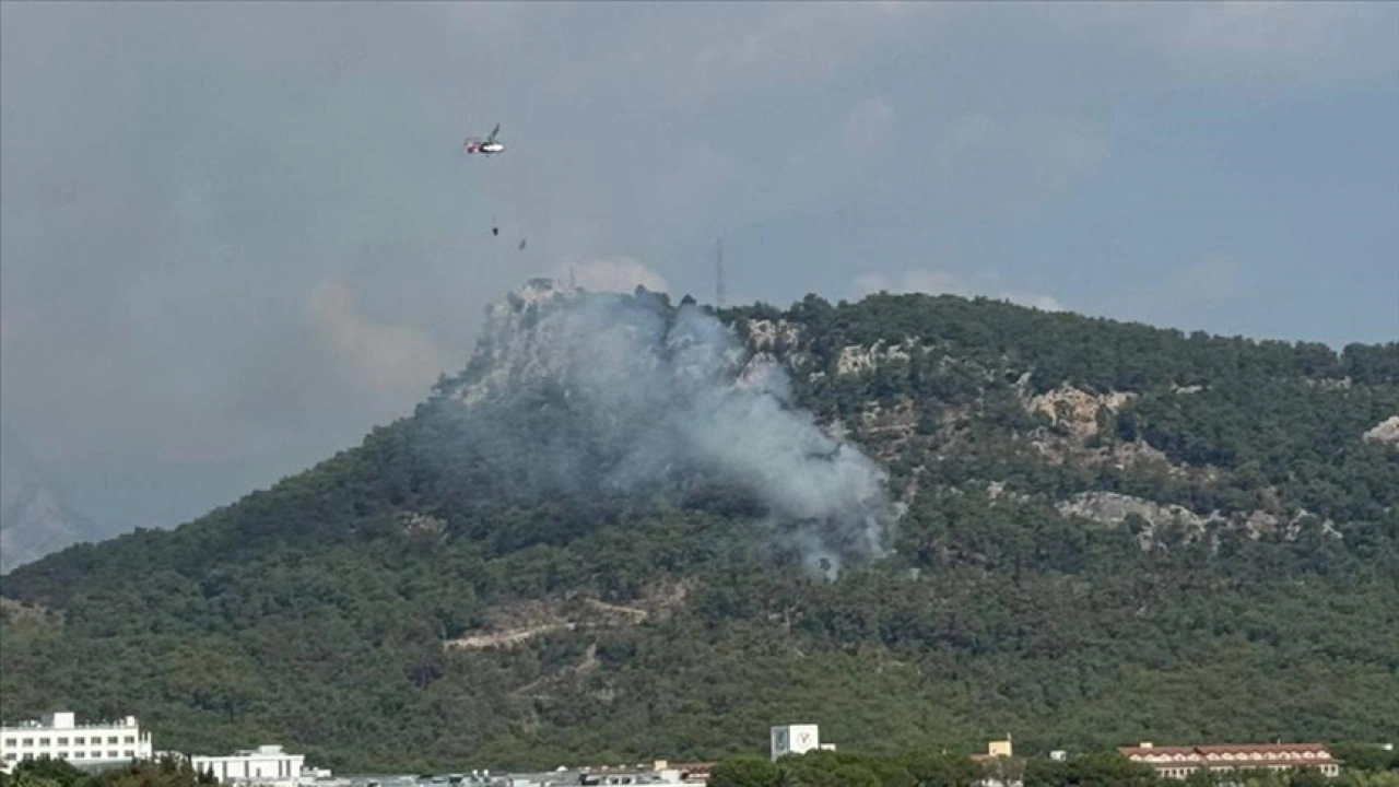 Antalya'da çıkan orman yangını kontrol altına alındı