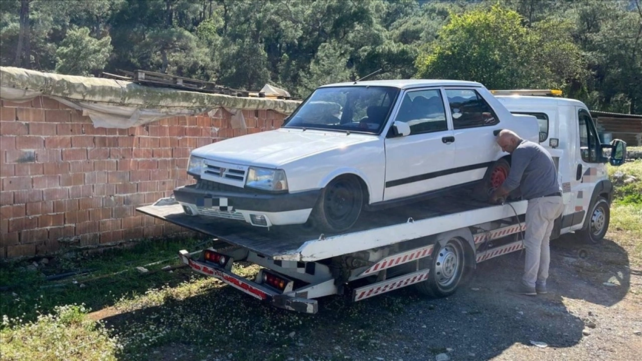 Antalya'da drift atan sürücüye 88 bin 89 lira ceza kesildi