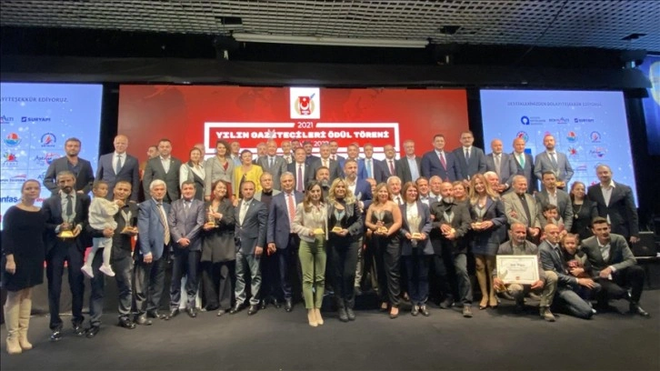 Antalya Gazeteciler Cemiyeti 2021 Yılı Basın Ödülleri dağıtıldı
