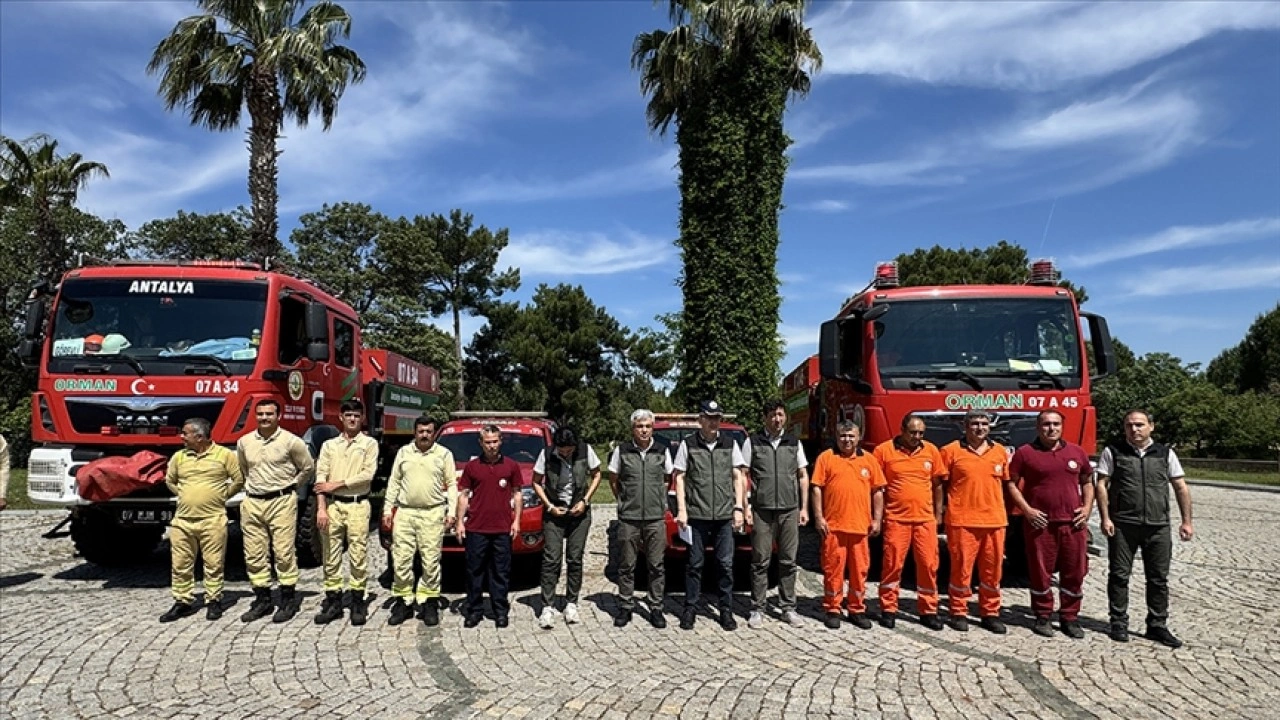 Antalya Orman Bölge Müdürlüğü olası orman yangınlarına karşı hazırlıklarını tamamladı