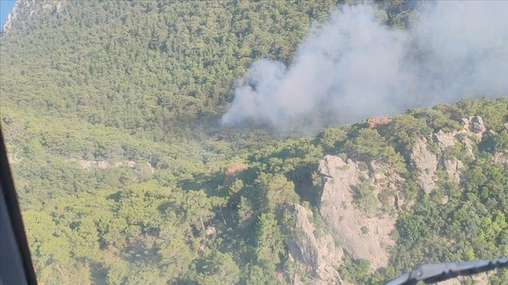 Antalya'da çıkan orman yangını kontrol altına alındı