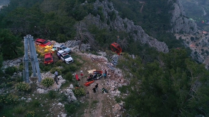 Antalya'daki teleferik kazasıyla ilgili bilirkişi heyeti ön raporu hazırlandı