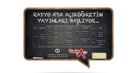 AÖF öğrencilerine bir yenilik daha