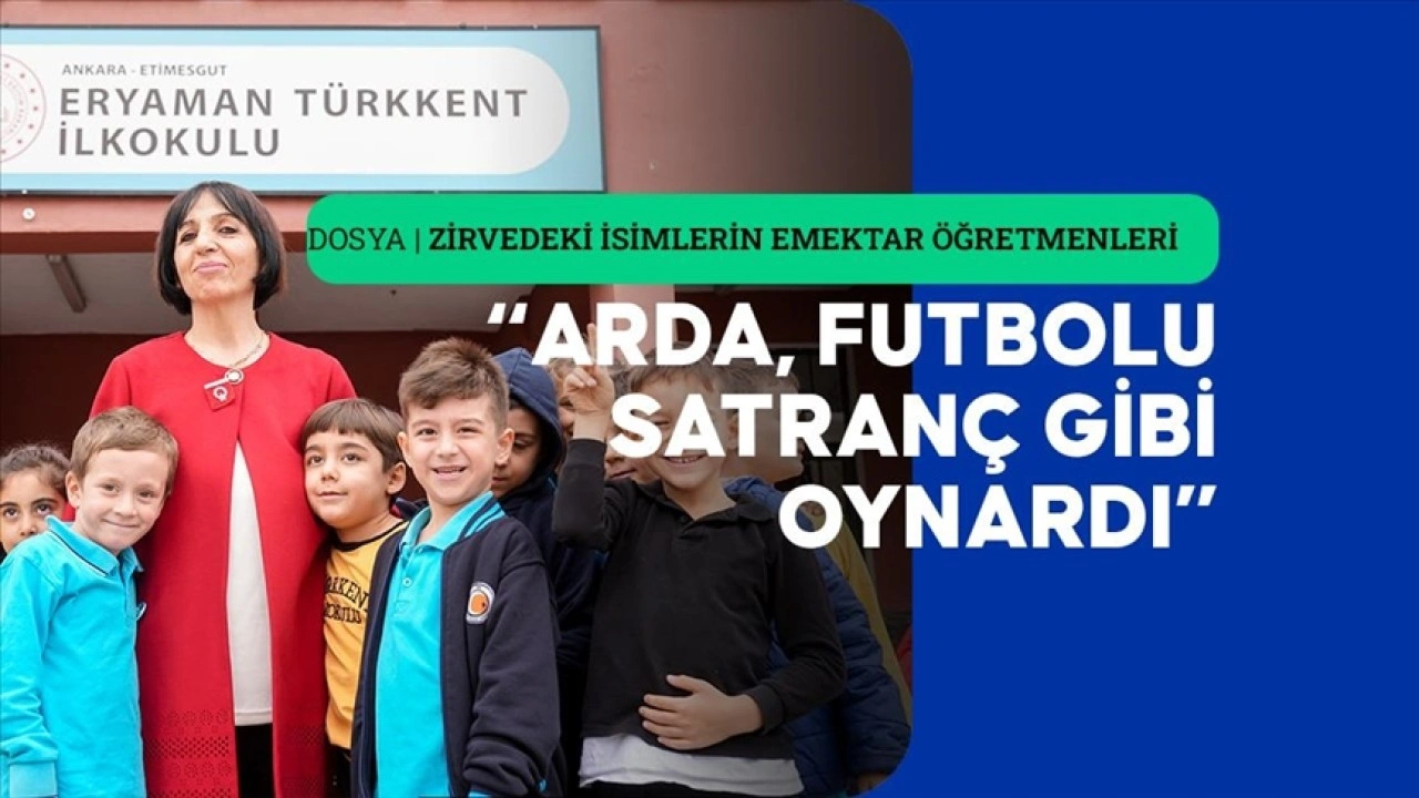 Arda Güler'in futboldaki yeteneği ilkokul sıralarından belliydi