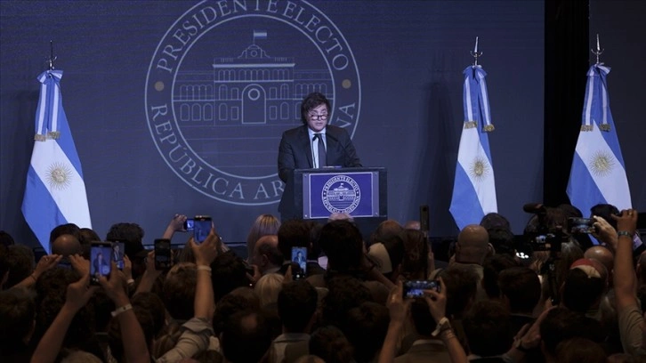 Arjantin'in yeni devlet başkanı aşırı sağcı Milei'yi 