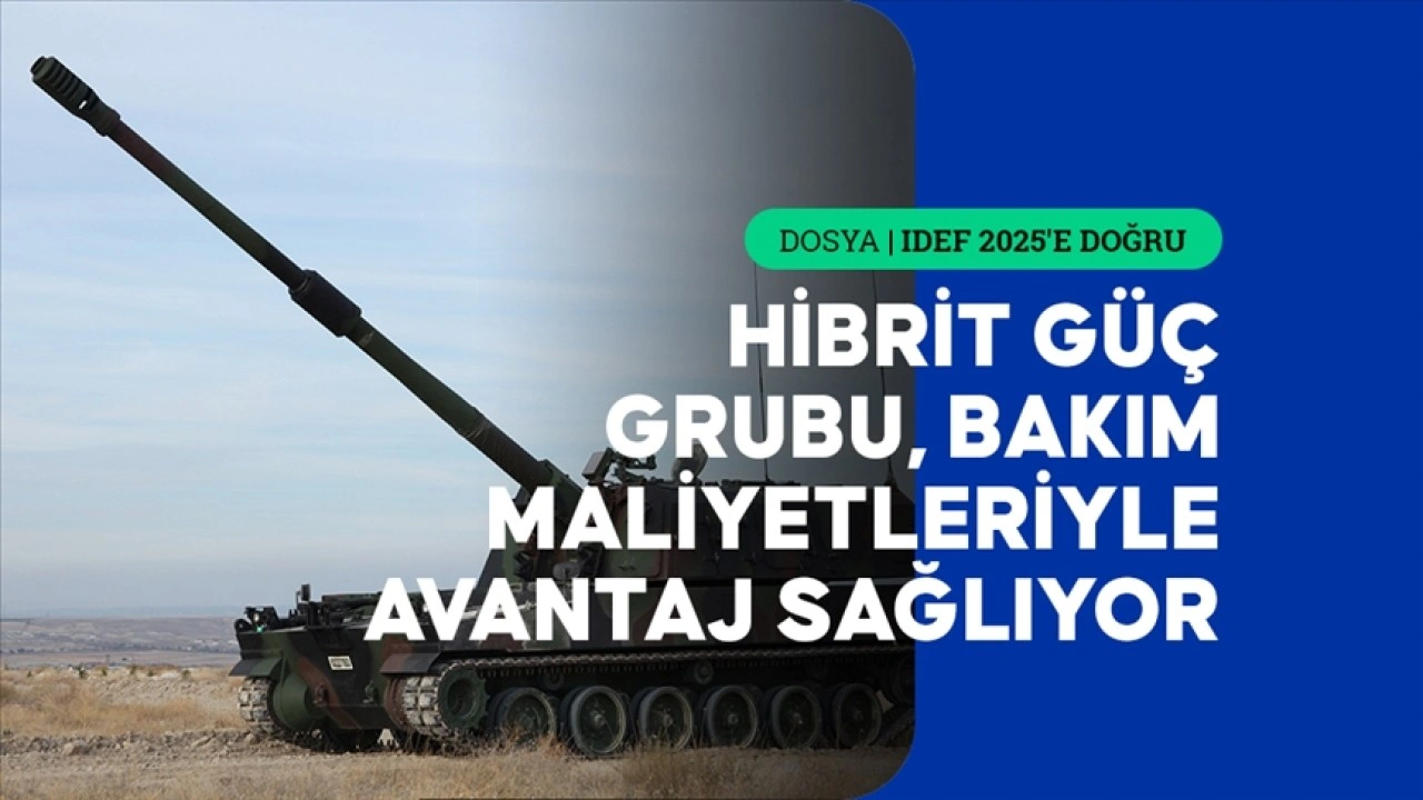 Askeri araçlar için yeni hibrit güç grubu geliyor