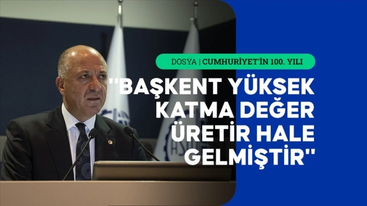 ASO Başkanı Ardıç Türk sanayisinin bir asrını değerlendirdi