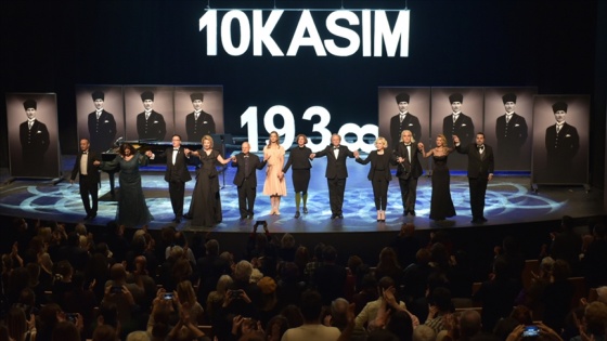 Atatürk, AKM'de düzenlenen 'Mavi Gözlü Mucize' etkinliğinde anıldı