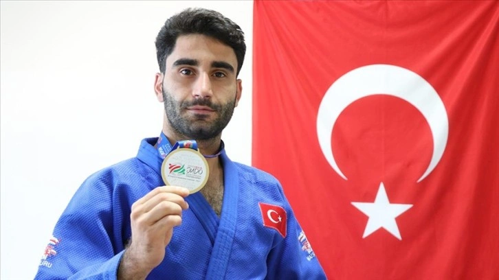Avrupa şampiyonu görme engelli milli judocu Abdurrahim Özalp hedef büyüttü