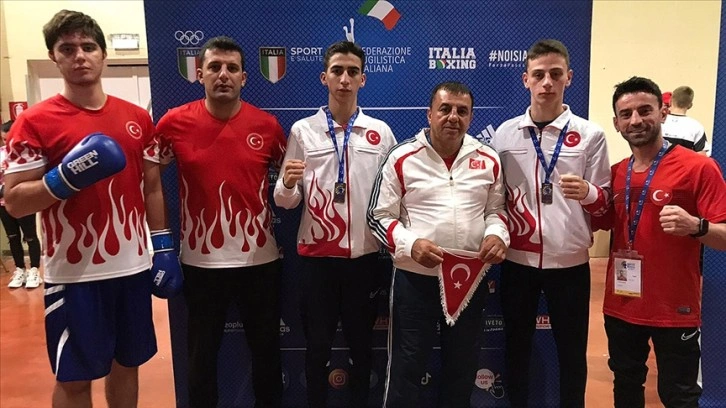 Avrupa Yıldızlar Boks Şampiyonası'nda milli sporcular 10 madalya aldı