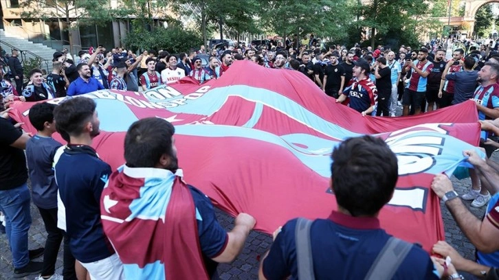 Avrupa’da yaşayan Türkler Trabzonspor’un Kopenhag'la oynayacağı maça yoğun ilgi gösterdi