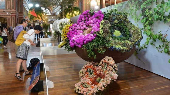 Avustralya’da '23'üncü Uluslararası Çiçek ve Bahçe Şovu'