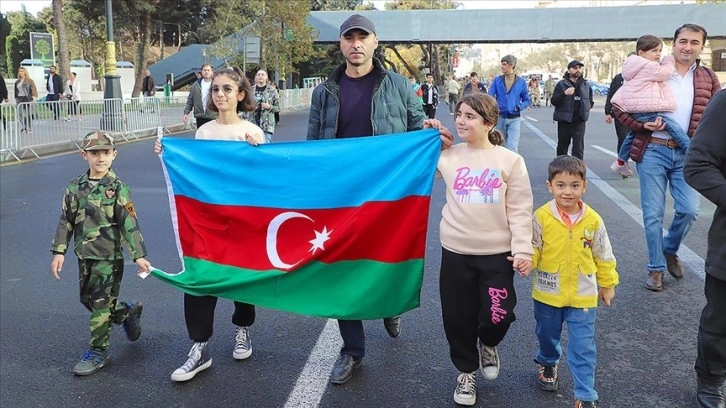 Azerbaycan'da Karabağ Zaferi'nin 3. yıl dönümü kutlanıyor