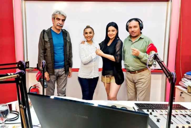 Azerbaycanlı ünlü ses Elnare Abdullayeva program için Azerbaycan’dan geldi