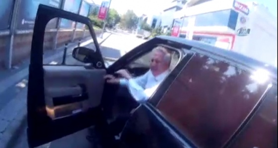 Aziz Yıldırım'ın kameralı motosikletçi ile tartışması sosyal medyayı salladı